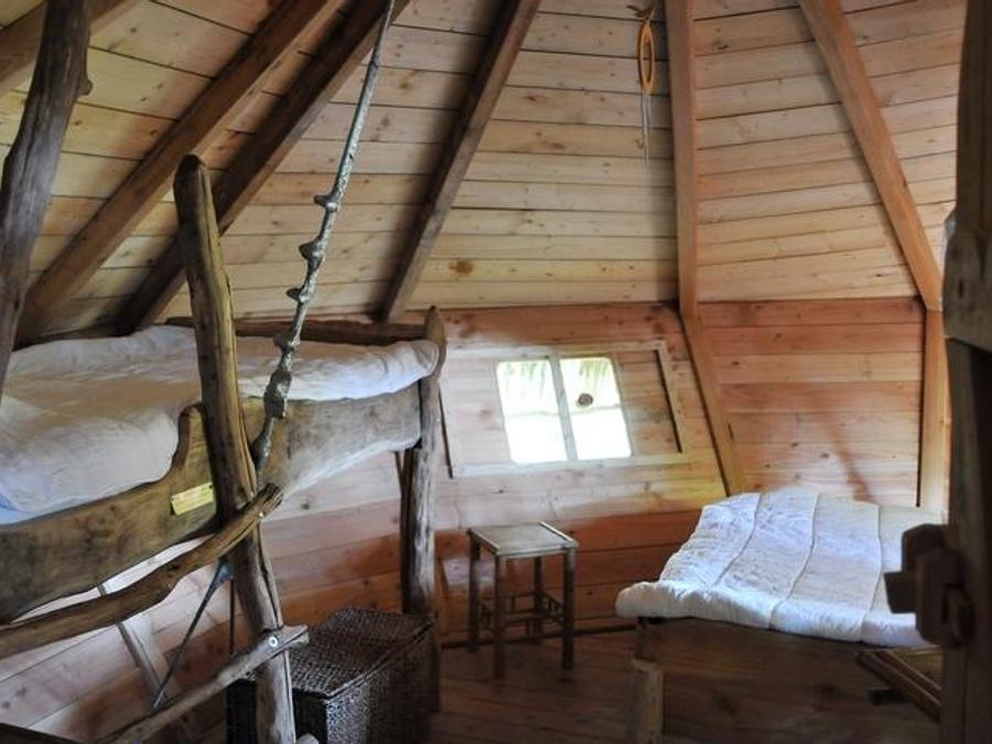 Hébergement 3 personnes - Cabane dans les arbres - Pêcheur 6