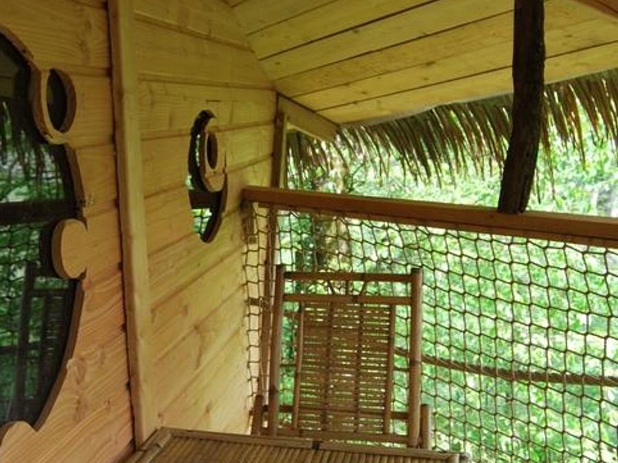 Hébergement 3 personnes - Cabane dans les arbres - Pêcheur 5