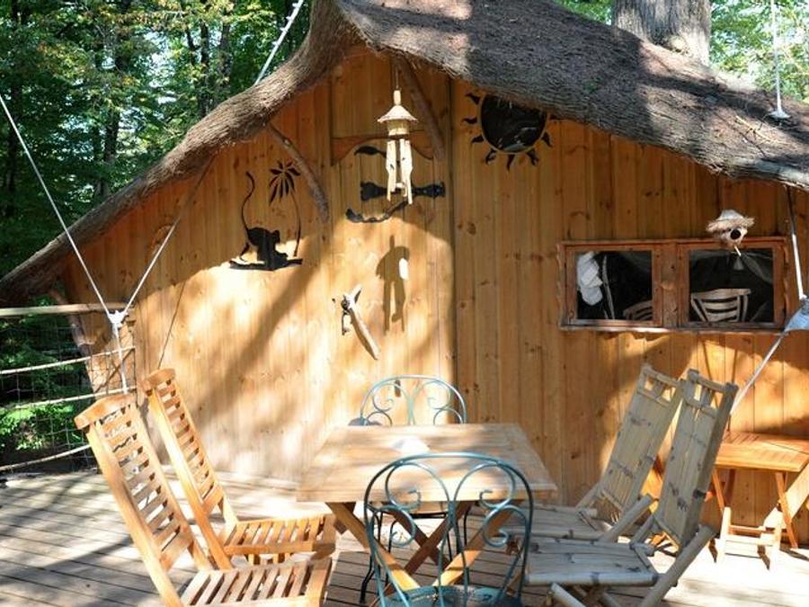 Hébergement 6 personnes - Cabane dans les arbres - Ouistitis 8