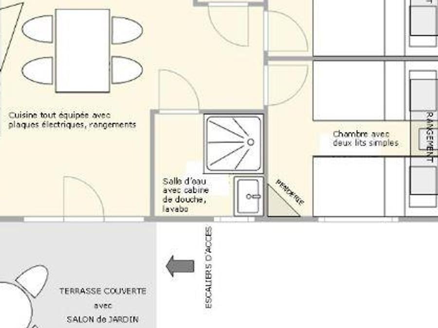 Chalet 4 personnes - CONFORT 4