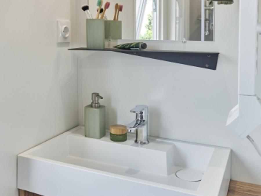 Mobilhome 4 personnes - riviera Confort 25m² - 2 chambres + Climatisation + TV + terrasse couverte 5