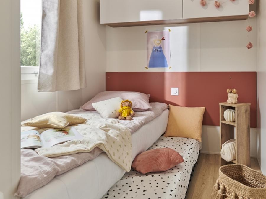 Mobilhome 6 personnes - riviera Confort 32m² - 3 chambres + Terrasse + TV + Climatisation 0