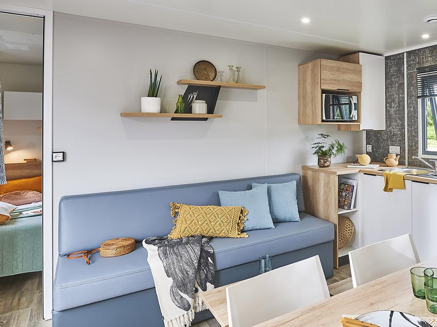 Mobilhome 4 personnes - EXCLUSIF 2 chambres 4