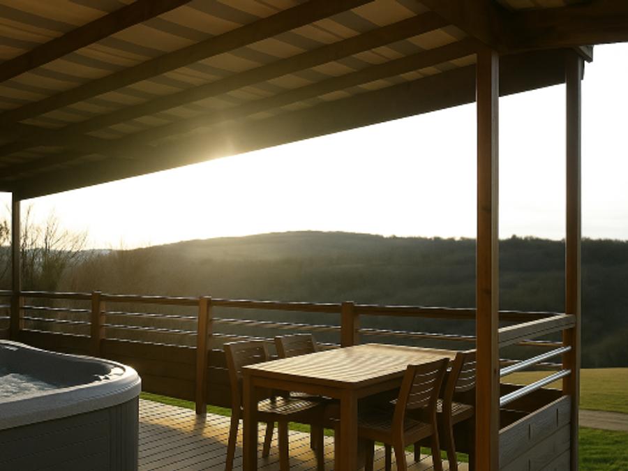 Mobilhome 6 personnes - Mobil-home EXCLUSIF - 3 chambres - Jacuzzi & Vue Vallée 1
