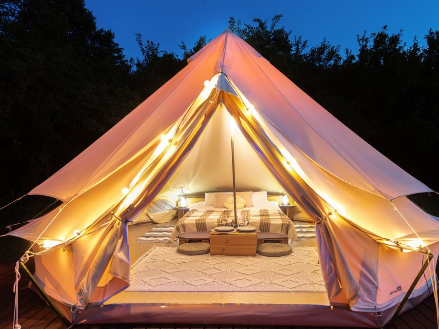 Tente 2 personnes - Tente Nomade Insolite - 1 chambre - avec cuisine et sanitaire privé 4