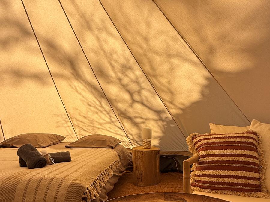 Tente 2 personnes - Tente Nomade Insolite - 1 chambre - avec cuisine et sanitaire privé 7