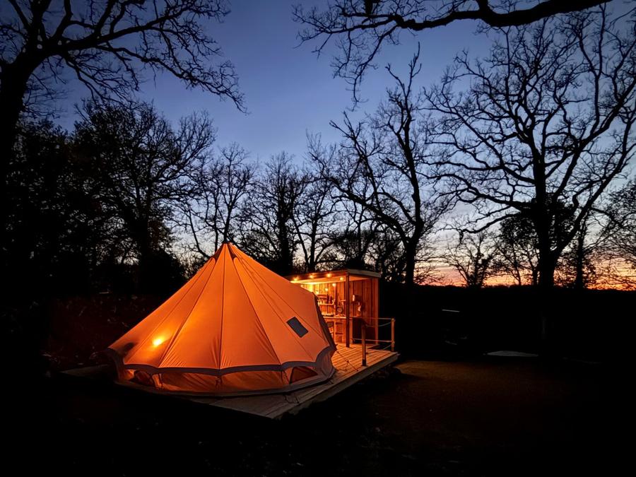 Tente 2 personnes - Tente Nomade Insolite - 1 chambre - avec cuisine et sanitaire privé 5