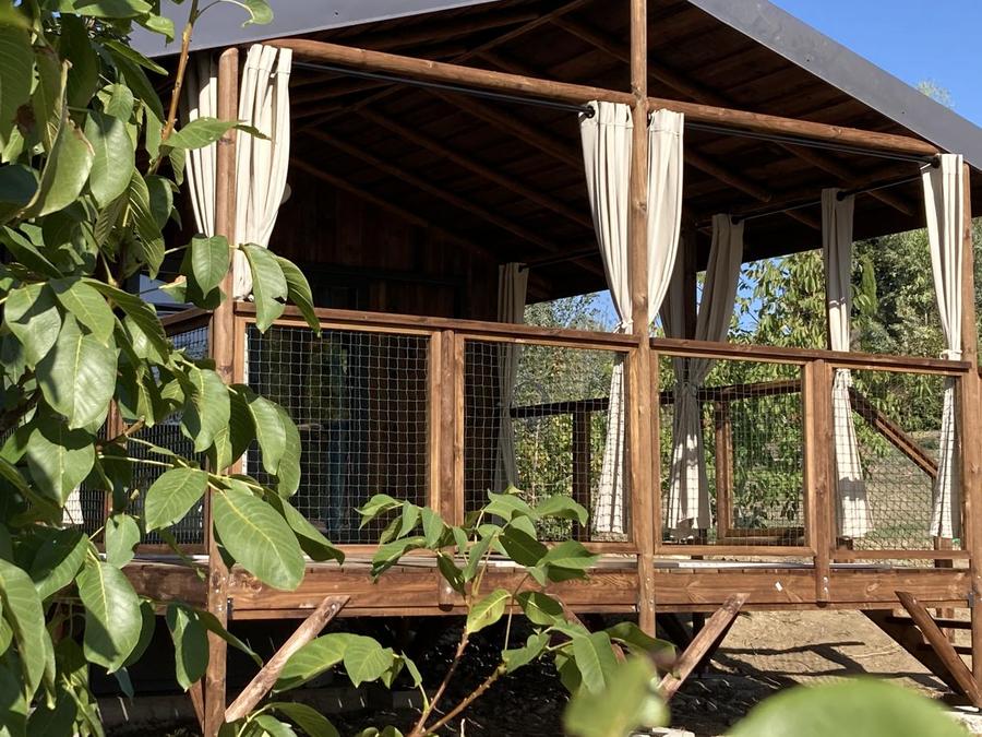 Hébergement 4 personnes - Cabane Etosha - Vue Vallée 2 Chambres 3