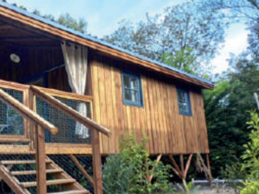 Hébergement 2 personnes - Cabane Minca Jacuzzi & Vue Vallée 1 chambre 7