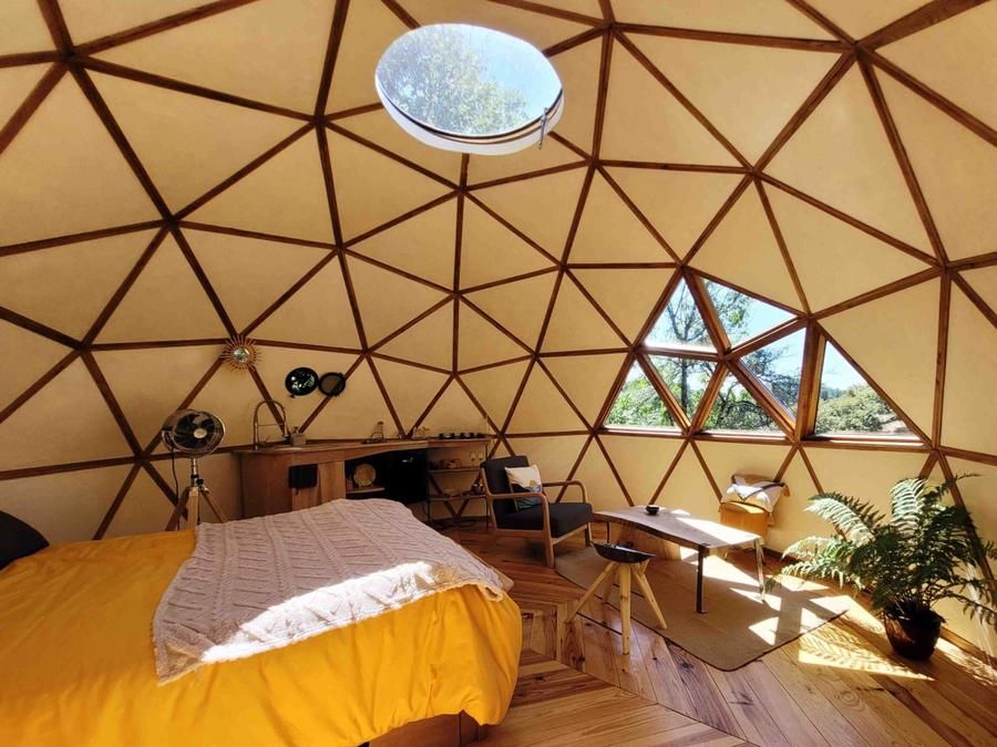 Hébergement 2 personnes - Ushuaïa sky Dome vue vallée 1