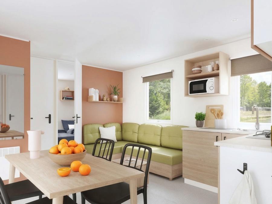 Mobilhome 6 personnes - LOISIRS - 3 chambres - TV 1