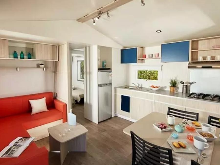 Mobilhome 8 personnes - Mobil home Evo 4 pièces 6/8 personnes TV 1