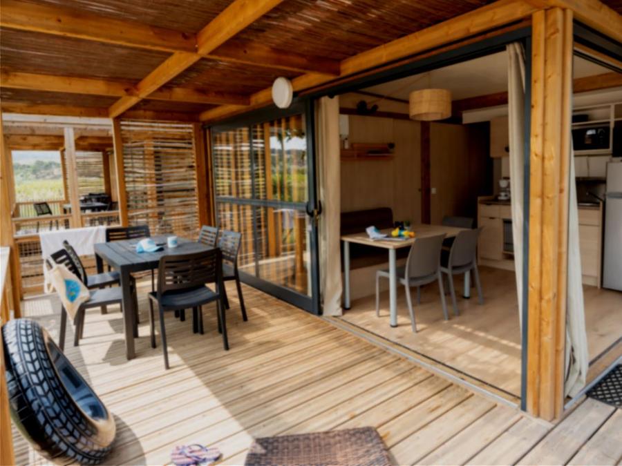 Mobilhome 4 personnes - Cottage Premium 2 chambres 12
