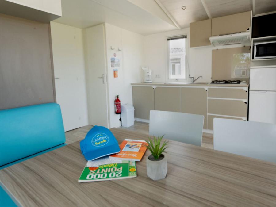 Mobilhome 4 personnes - Mh Confort Loggia Bay 2 Chambres 4 Personnes 7