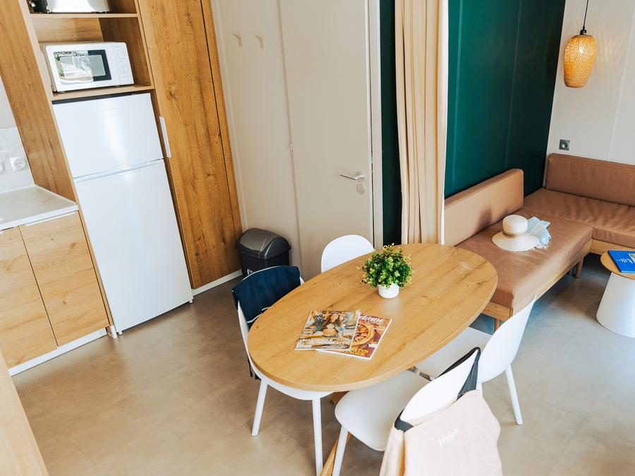Mobilhome 4 personnes - Cottage Confort 2ch. 4pers. -30m2 - Terrasse parasol - SAM 11