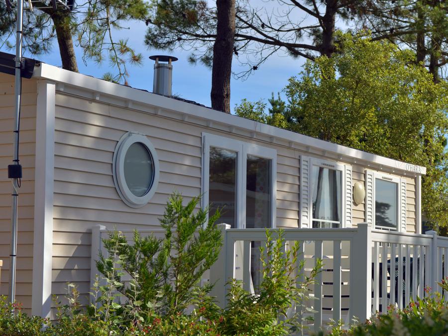 Mobilhome 4 personnes - Cottage Confort 2ch. 4pers. -30m2 - Terrasse parasol - SAM 0
