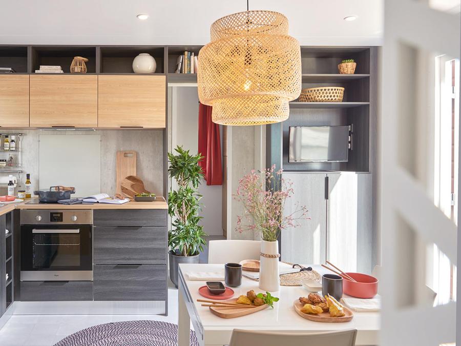 Mobilhome 4 personnes - Sunêlia Prestige 2 ch. 4 pers - 34 m2 - Terrasse couverte - SAM 1