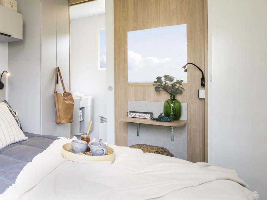Mobilhome 4 personnes - Sunêlia Prestige 2 ch. 4 pers - 34 m2 - Terrasse couverte - SAM 4