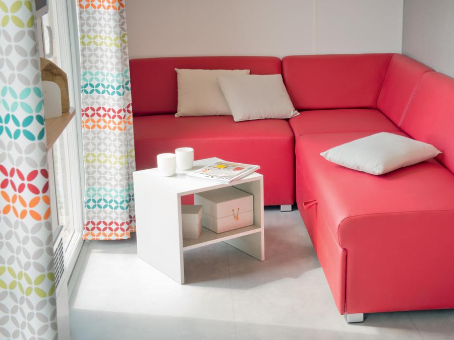 Mobilhome 4 personnes - Cottage Confort 2ch. 4pers. -30m2 - Terrasse couverte - SAM 2