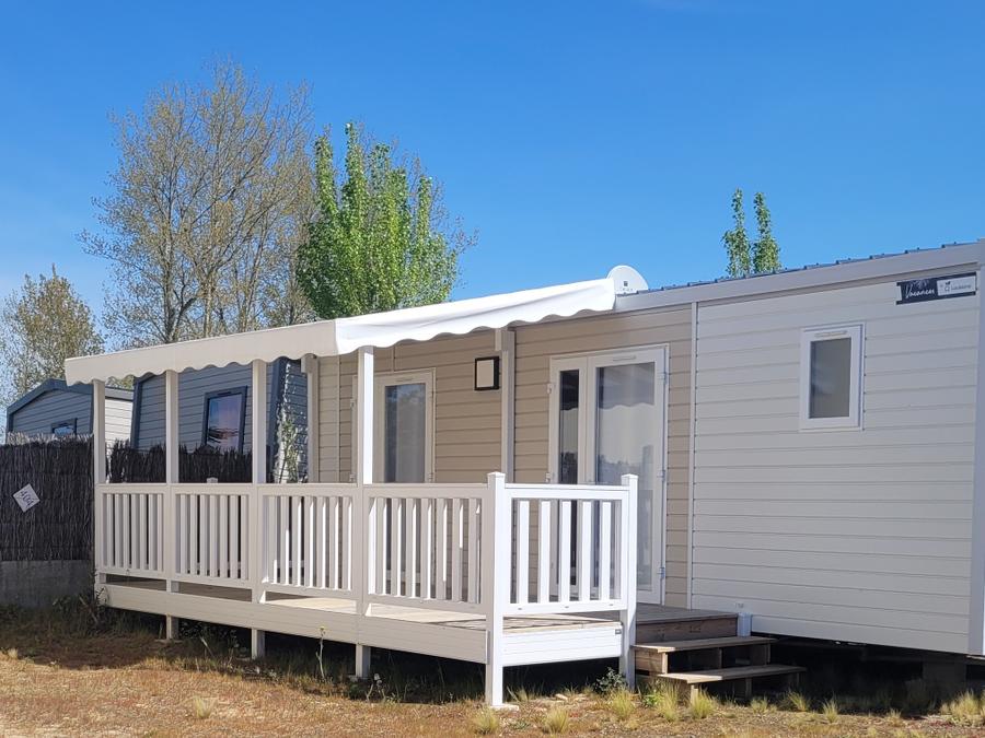 Mobilhome 4 personnes - Cottage Confort 2ch. 4pers. -30m2 - Terrasse couverte - SAM 0