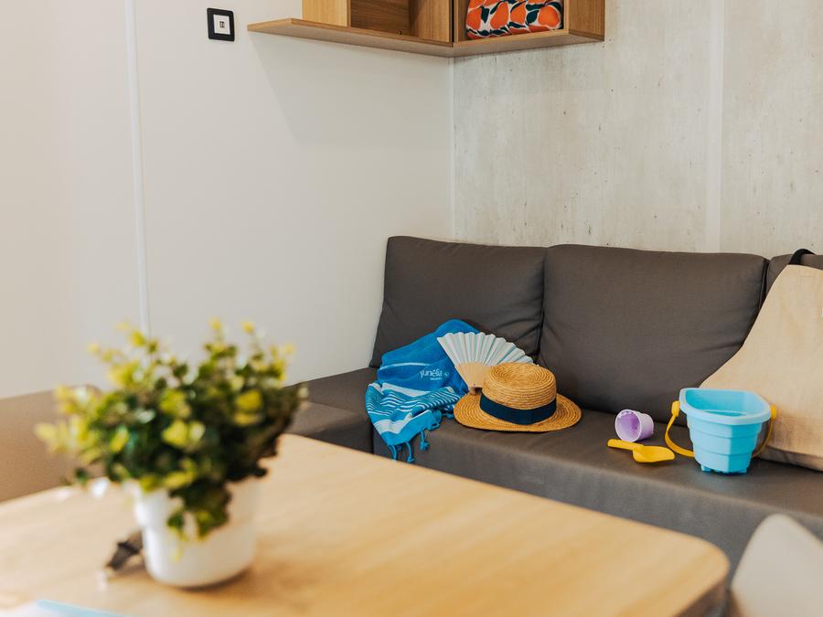 Bungalow 4 personnes - SUNELIA PRESTIGE 2ch / 4p - 34m² - Terrasse couverte- DIM 8
