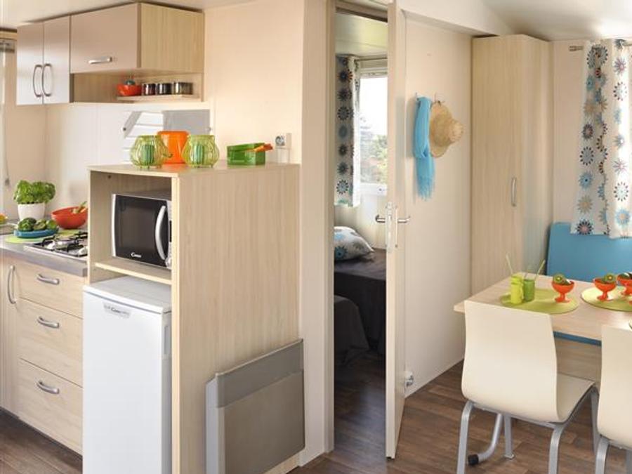 Mobilhome 4 personnes - Loisir Confort 2ch. 4pers. - 25m2 Terrasse parasol - DIM 2