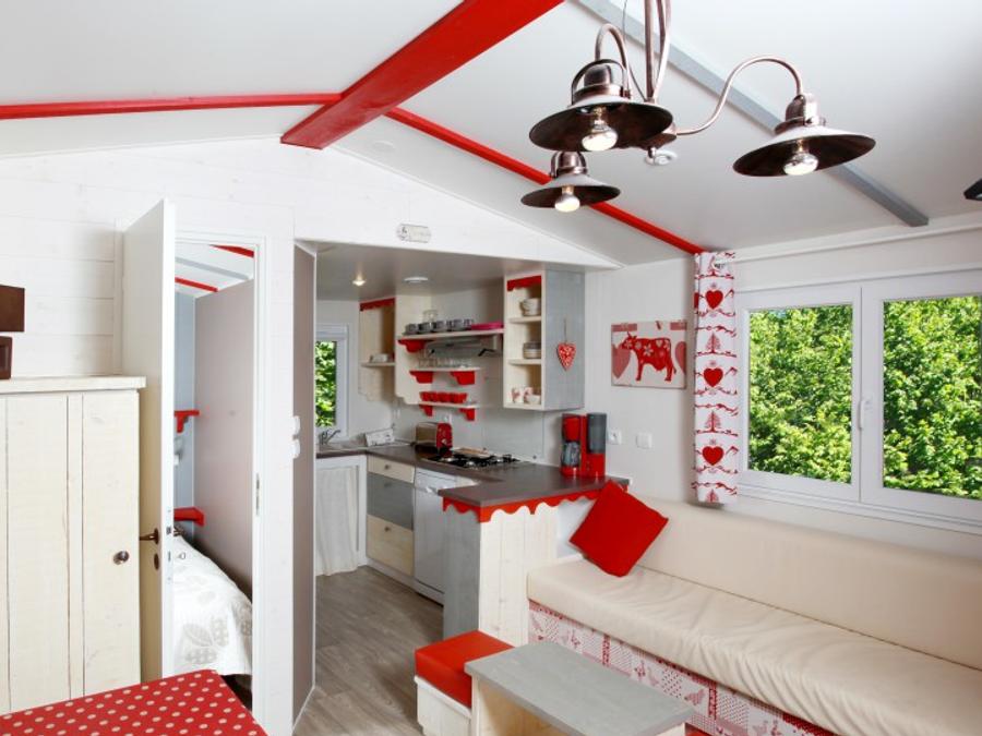 Mobilhome 5 personnes - Cabane du Jura 35 m² - climatisé 5 pers 1
