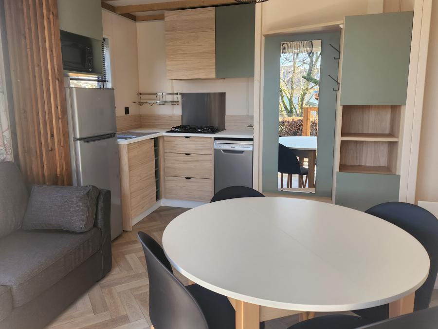 Chalet 4 personnes - Chalet Cannelle 26m² - climatisé 4 pers 4