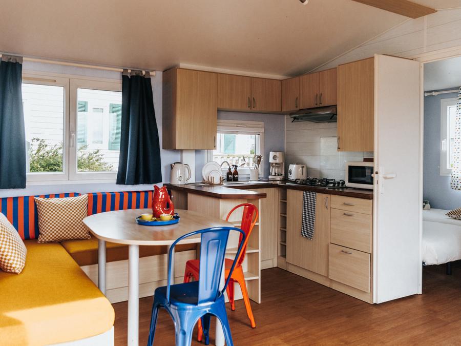 Mobilhome 4 personnes - Supérieur côté mer 1