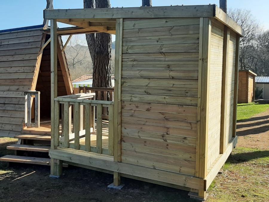 Chalet 2 personnes - SANS SANITAIRES 5