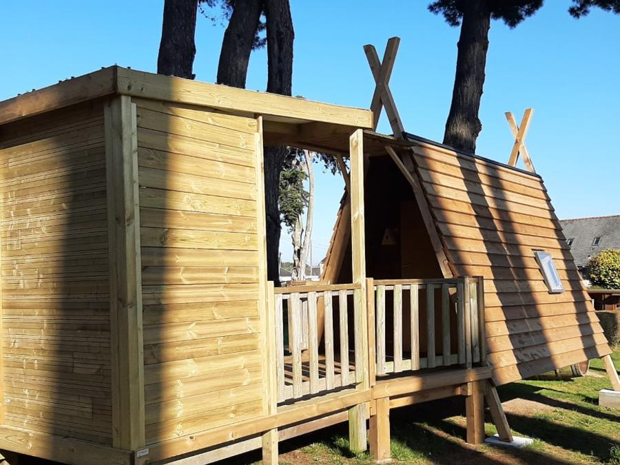 Chalet 2 personnes - SANS SANITAIRES 0