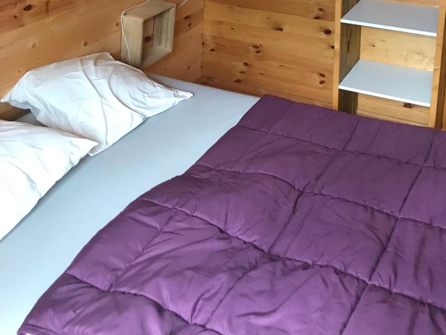 Bungalow 4 personnes - POD + chalet cuisine sans sanitaires (Animaux interdits) 2 adultes + 2 enfants 11