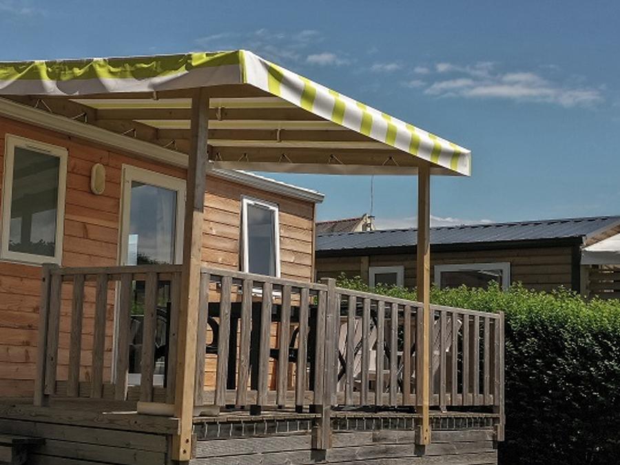 Mobilhome 2 personnes - STANDARD 20m² - sous les pins 7