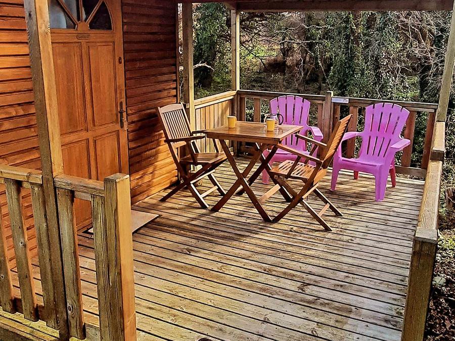 Hébergement 2 personnes - Roulotte 11 m² - 1 chambre + terrasse 7 m² (Animaux interdits) 10