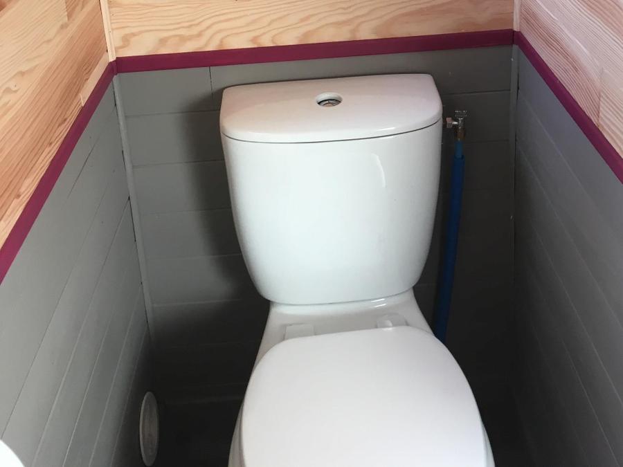 Hébergement 2 personnes - Roulotte 11 m² - 1 chambre + terrasse 7 m² (Animaux interdits) 7