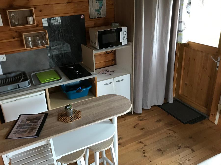 Chalet 2 personnes - 12 m2 sans sanitaires sans eau (Animaux non conseillés) 1