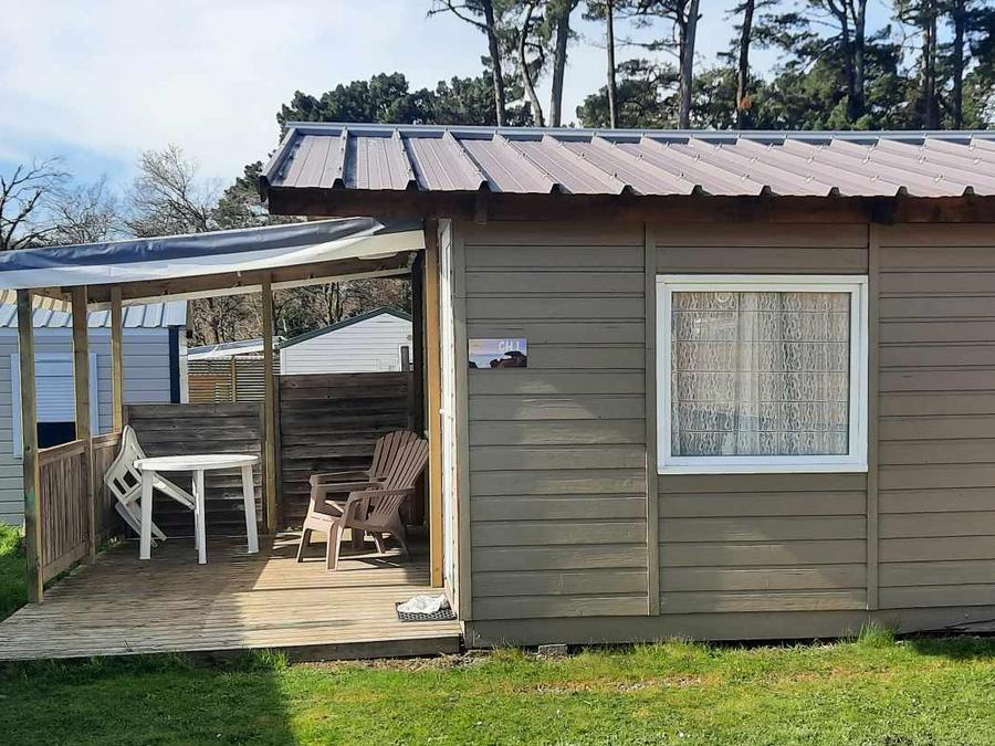 Chalet 2 personnes - 16m² - 1 chambre (sans douche) 0