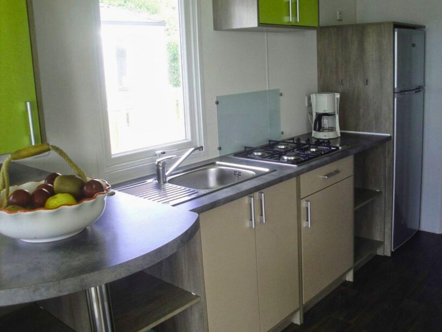 Mobilhome 5 personnes - Mobil-home premium maxi avec vue sur mer 1
