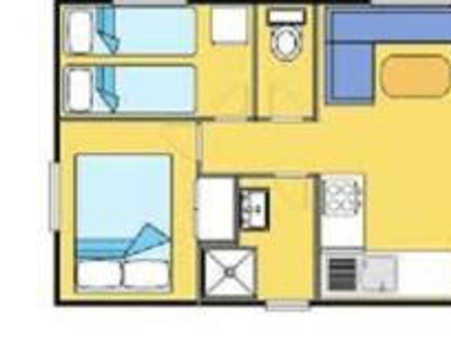 Maison 3 personnes - STANDARD COMPACT MEDITERRANEE 3