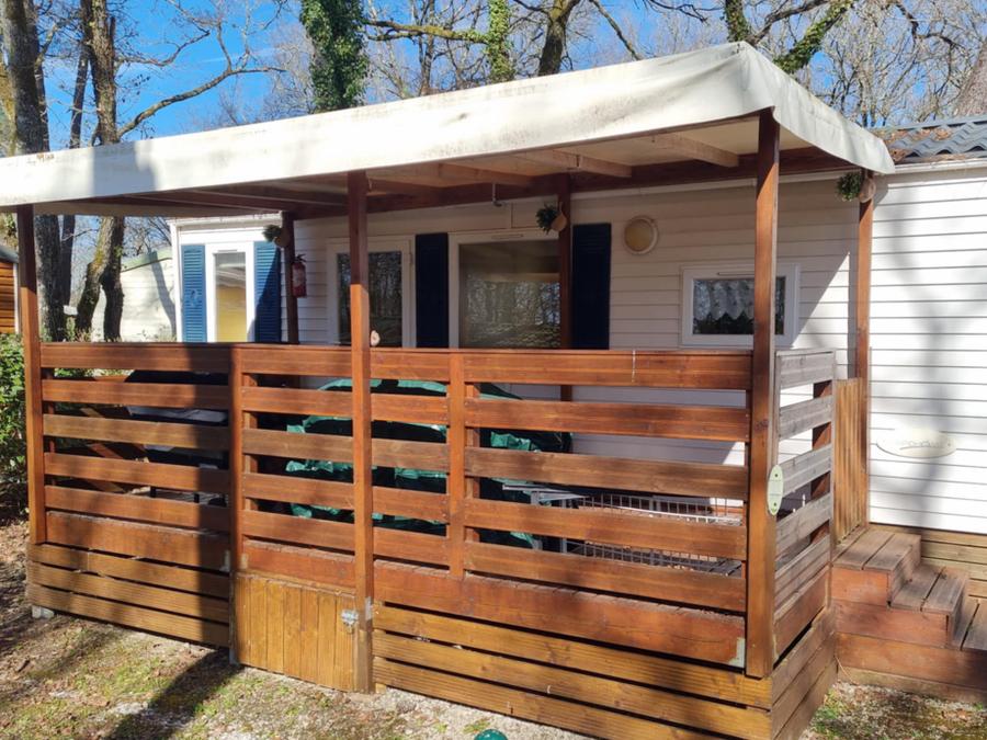 Mobilhome 4 personnes - 23 Résidence les tilleuls 32 m2 Terrasse Couverte 1/4 pers 0