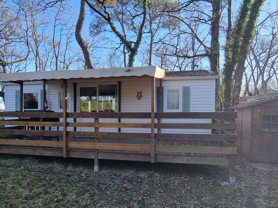 Mobilhome 6 personnes - 24 Résidence Noisette 32m2 Terrasse Couverte + télevision + Lave vaisselle + climatisation 1/6 pers 0
