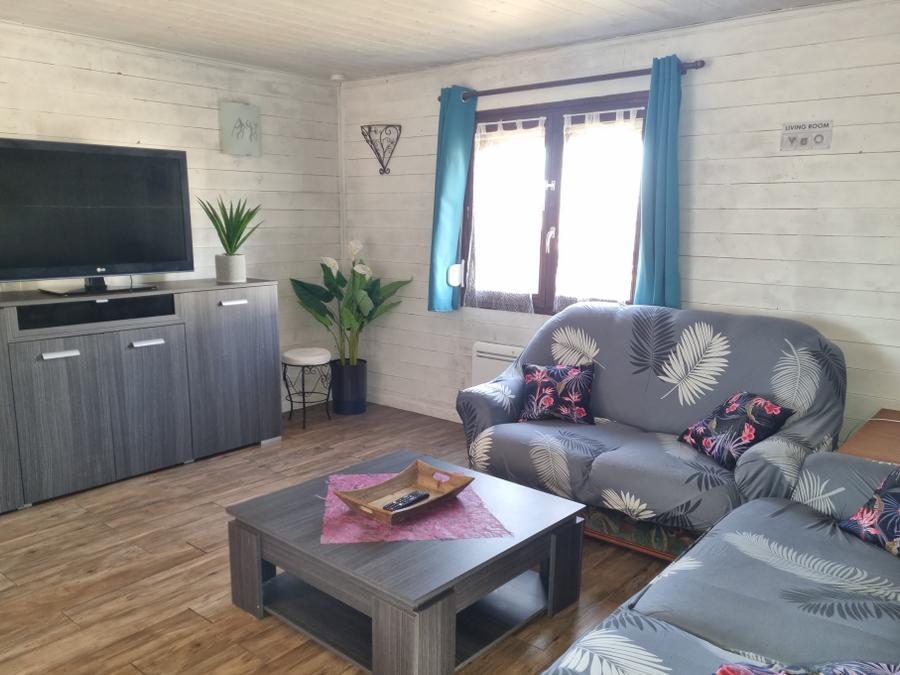 Chalet 5 personnes - 14 Chalet IRIS 45m² avec Télévision + Lave vaisselle + Terrasse couverte 1/5 pers 3