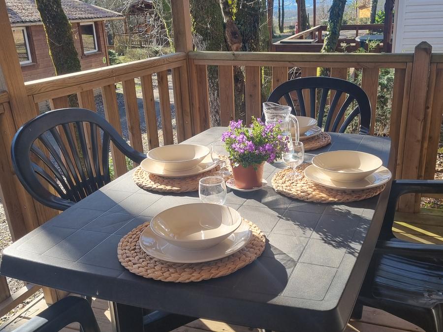 Mobilhome 4 personnes - 22 Résidence les tournesols + Terrasse couverte +Télévision 1/4 pers 1