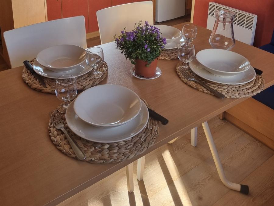 Mobilhome 4 personnes - 22 Résidence les tournesols + Terrasse couverte +Télévision 1/4 pers 2