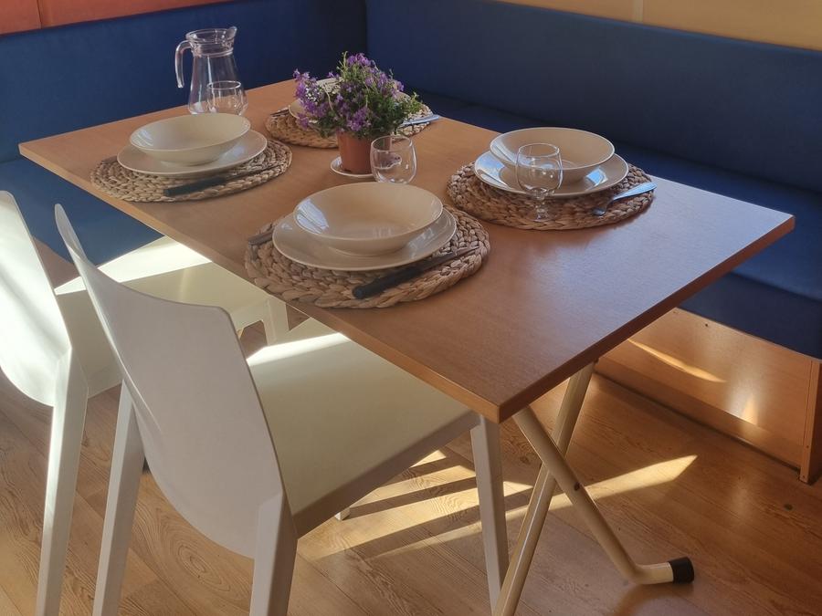 Mobilhome 4 personnes - 22 Résidence les tournesols + Terrasse couverte +Télévision 1/4 pers 3