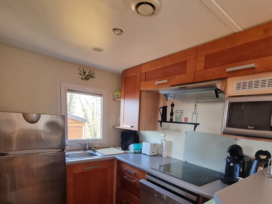 Mobilhome 4 personnes - 36 Résidence les genêts 32M2, Terrasse Couverte, Télevision + Lave Vaisselle 1/4 pers 3