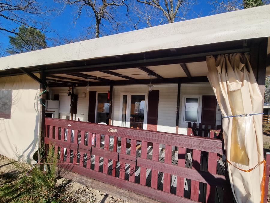 Mobilhome 4 personnes - 36 Résidence les genêts 32M2, Terrasse Couverte, Télevision + Lave Vaisselle 1/4 pers 0
