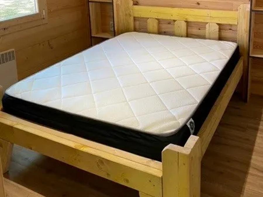 Chalet 2 personnes - 72 La Cabane En tête à tête 35M2 2 Pers Suite parentale + Terrasse couverte + Télé 2 pers 3