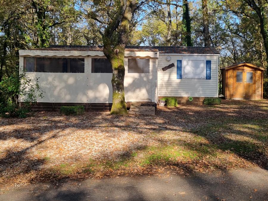 Mobilhome 6 personnes - 63 Résid de la FORÊT Terrasse couverte, lave vaisselle + climatisation + Télévision 1/6 pers 0