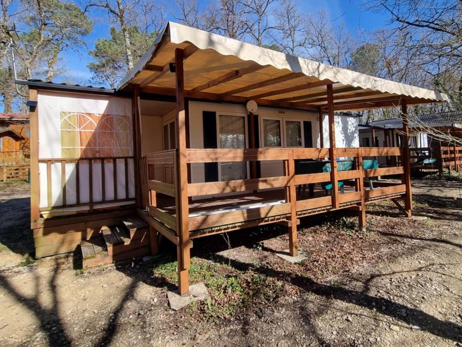 Mobilhome 4 personnes - 17 Résidence Le mille-feuilles + Terrasse couverte +Télévision 1/4 pers 0